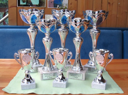 Siegerehrung Jahrespokal 2011